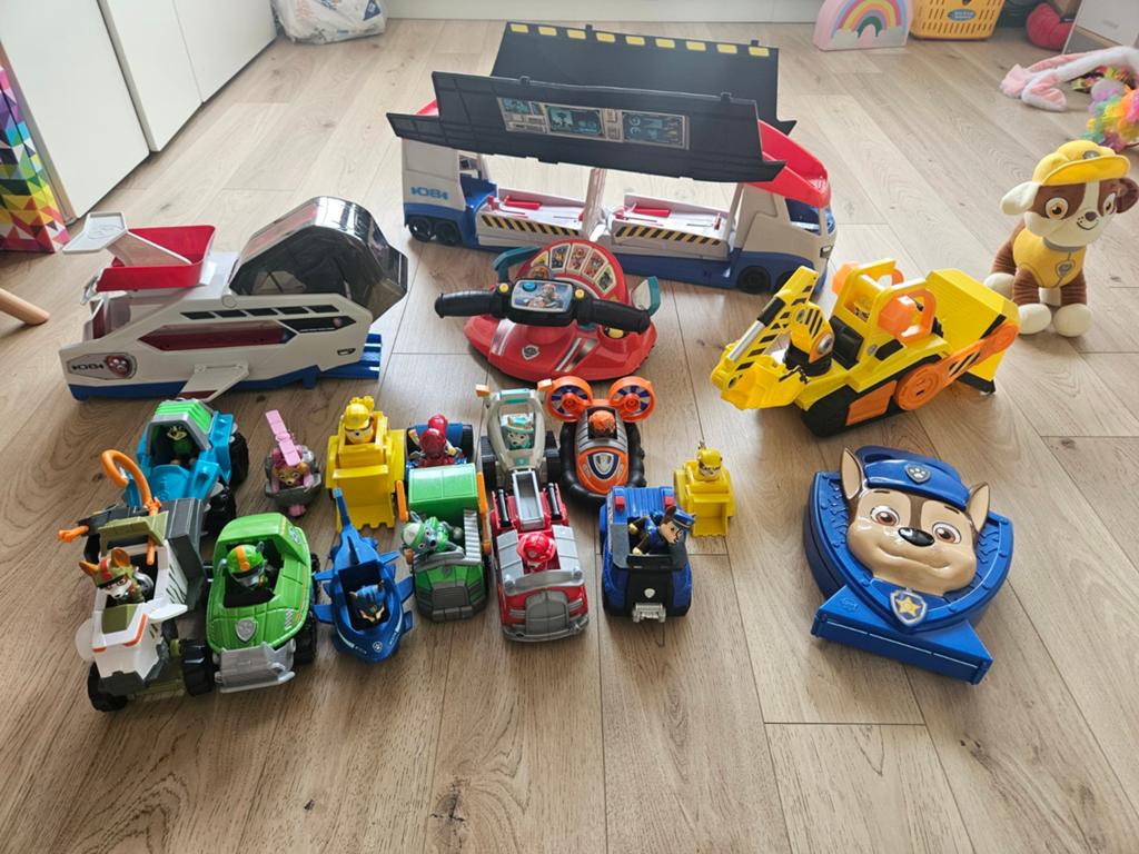 Grote collectie Paw Patrol speelgoed, Kinderen en Baby's, Speelgoed | Speelgoedvoertuigen, Ophalen of Verzenden, Zo goed als nieuw