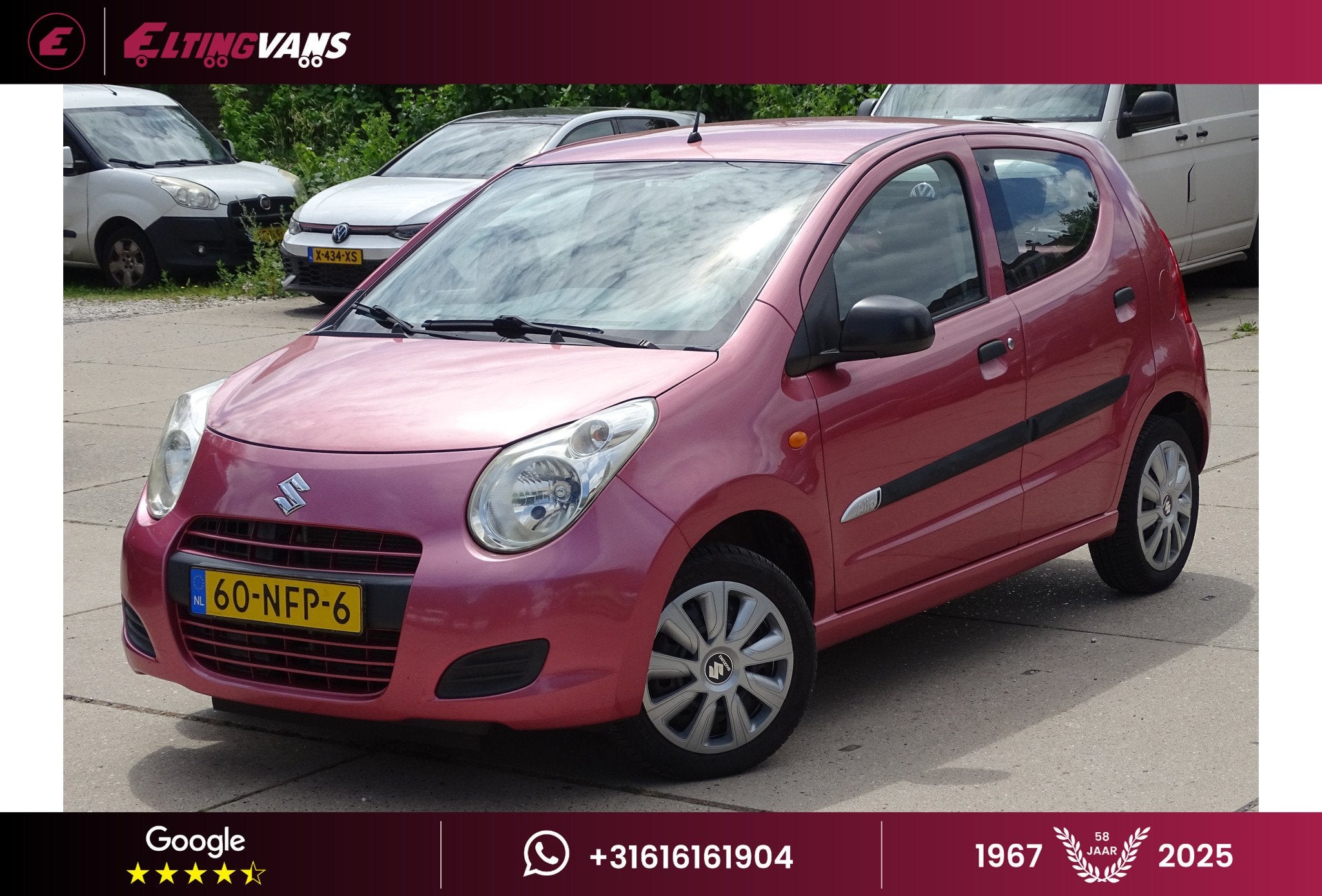 Suzuki Alto 1.0 Comfort Plus (bj 2010), Auto's, Voorwielaandrijving, Euro 5, Stof, Gebruikt