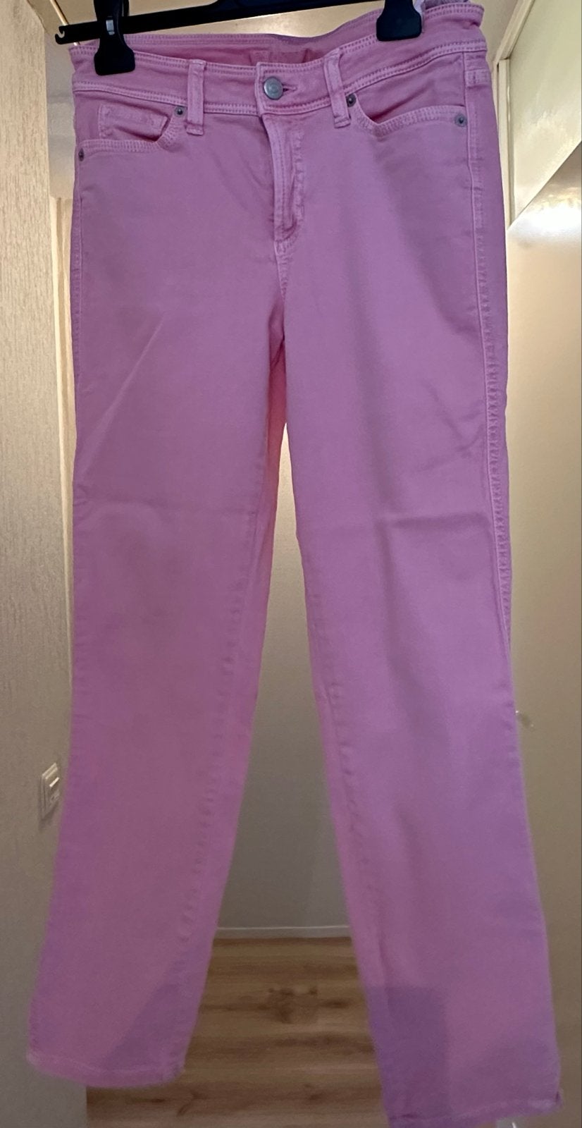 Roze Cambio Piper Jeans - Maat 34 (XS), Kort, Ophalen of Verzenden, Zo goed als nieuw, Roze