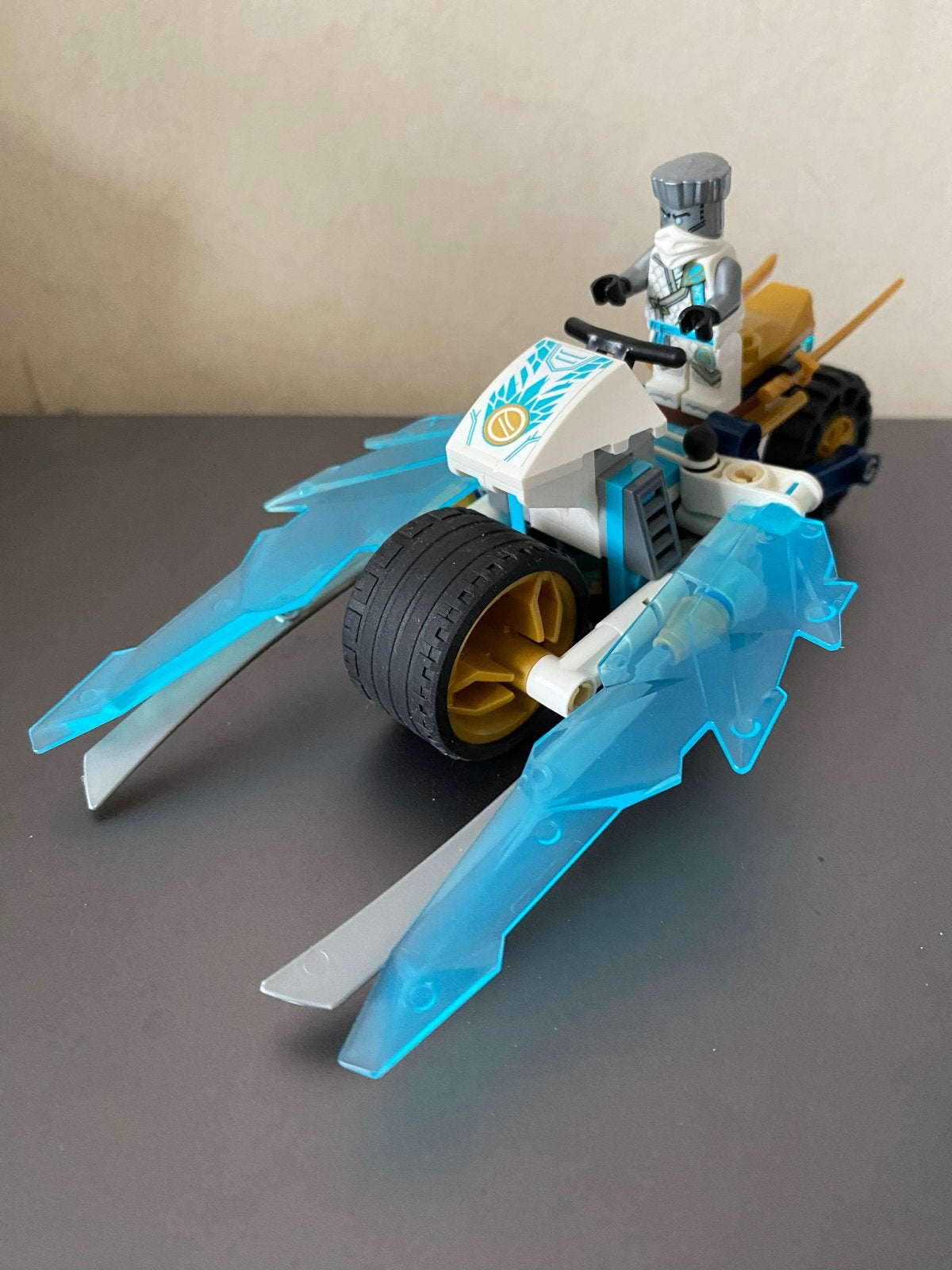 LEGO Ninjago Zane's IJsdraak Motorfiets - 71816, Ophalen of Verzenden, Zo goed als nieuw