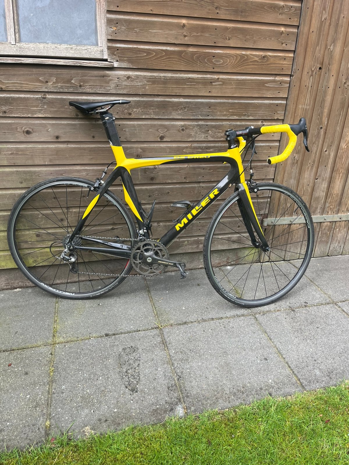 Handgemaakte Carbon Racefiets - Campagnolo Super Record, Gebruikt, Carbon, 10 tot 15 versnellingen, 53 tot 57 cm