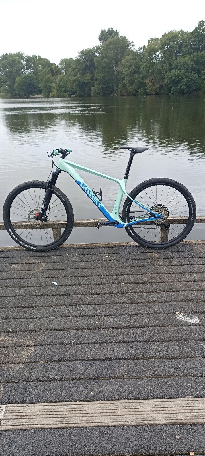 Ghost Lector Advanced Carbon Mountainbike - Maat L, 57 cm of meer, Hardtail, Heren, Zo goed als nieuw