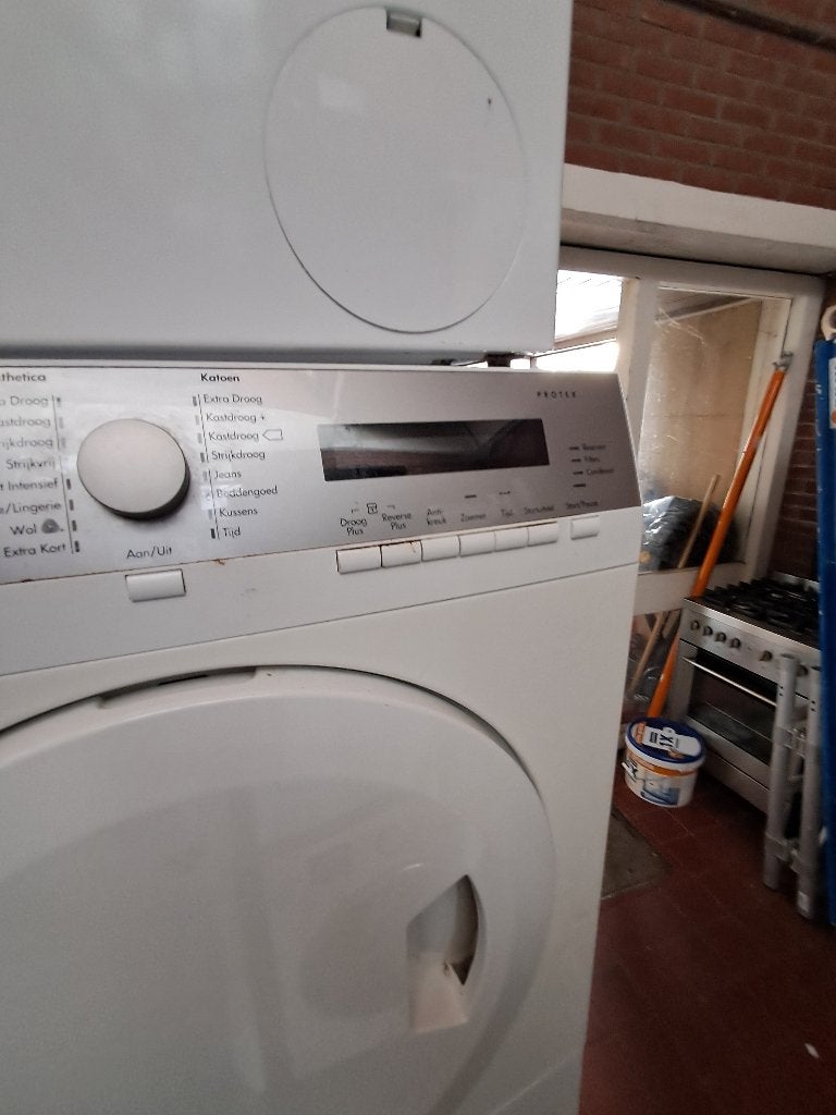 AEG Lavatherm ProTex condensdroger wasdroger wit  CS27334, Ophalen, 6 tot 8 kg, Gebruikt, Voorlader