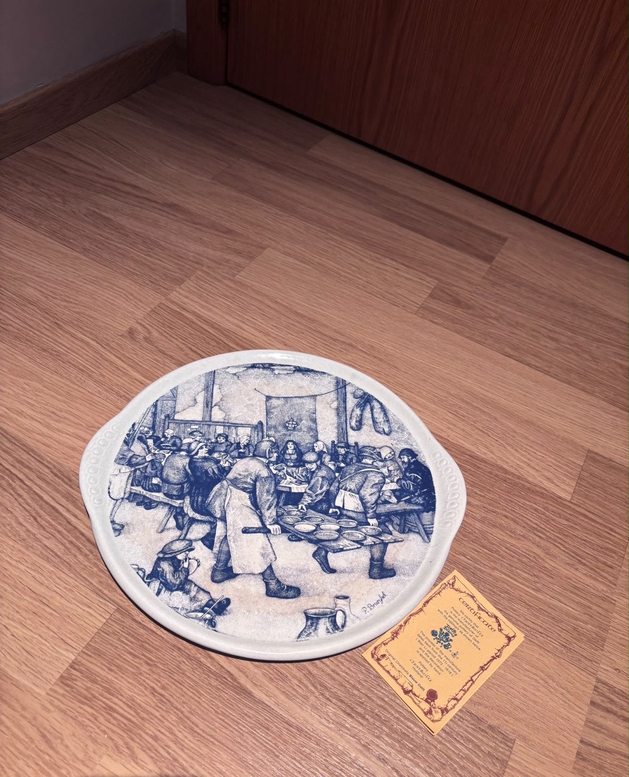 Delfts Blauw Chemkefa Schaal - P. Brueghel Design, Antiek en Kunst, Ophalen of Verzenden