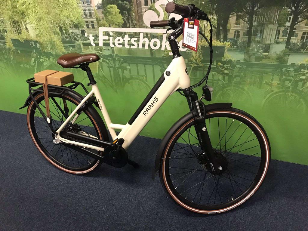 Fietshokje Raaks: Raaks Belton Creme elektrische damesfiets, Niet ingevuld, Ophalen of Verzenden, 50 tot 53 cm, Niet ingevuld
