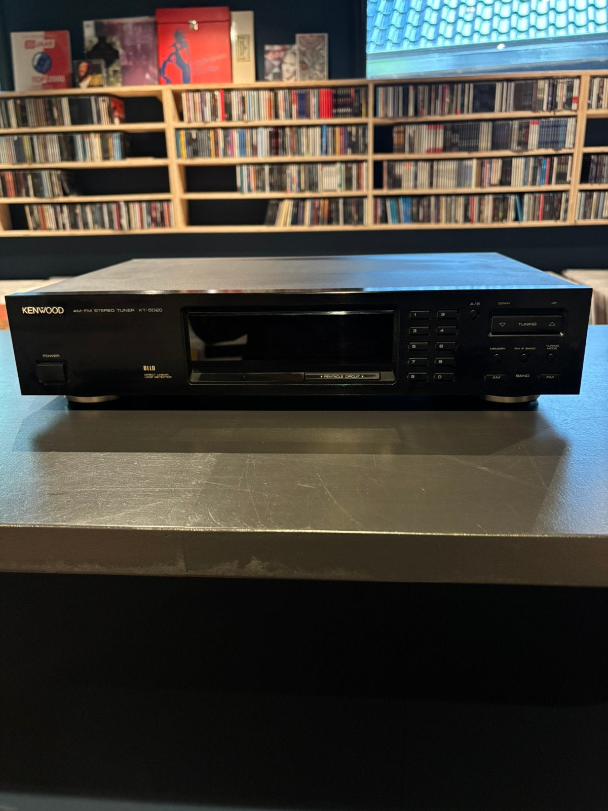 Kenwood KT-5020 Stereo Tuner, Audio, Tv en Foto, Tuners, Ophalen, Gebruikt
