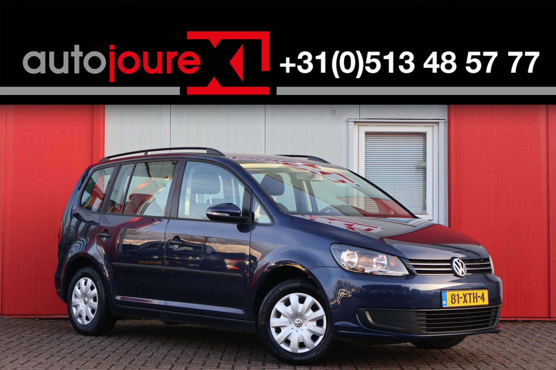 Volkswagen Touran 1.6 TDI Trendline BlueMotion | Origineel N, Euro 5, Stof, Gebruikt, Zwart