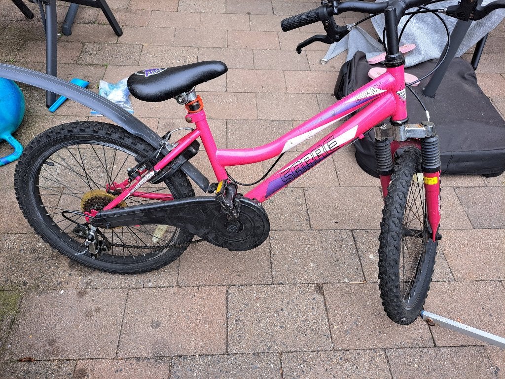 Gratis opknap kinderfiets, Ophalen, Gebruikt, Minder dan 16 inch