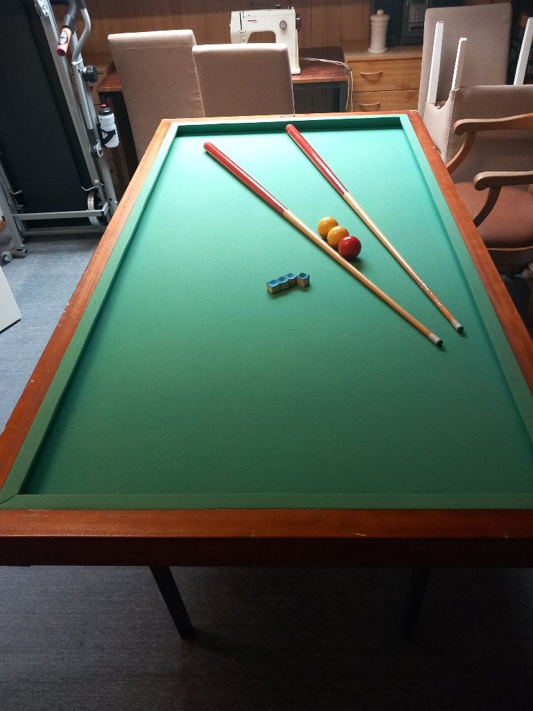 Tafelbiljart, Ophalen, Gebruikt