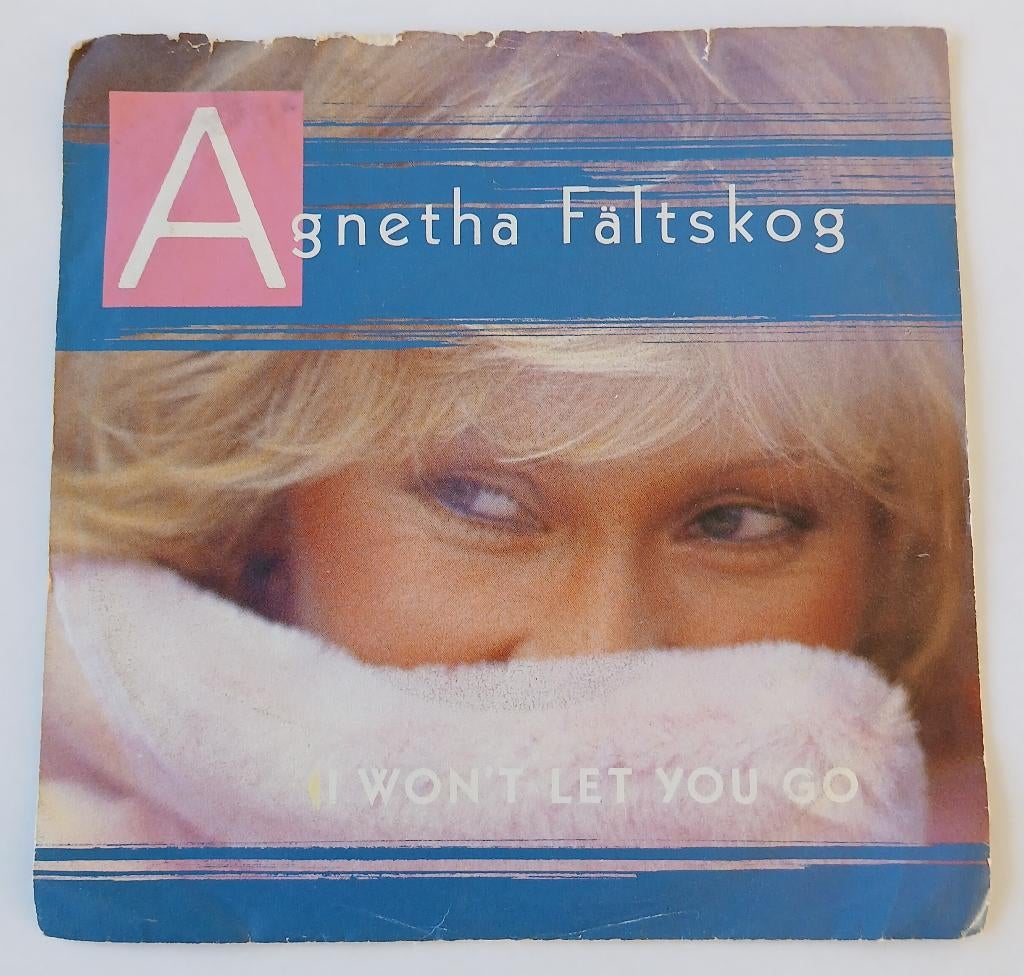 Agnetha Fältskog - I won't let you go, Cd's en Dvd's, Vinyl Singles, Gebruikt, Single, Pop, Ophalen of Verzenden
