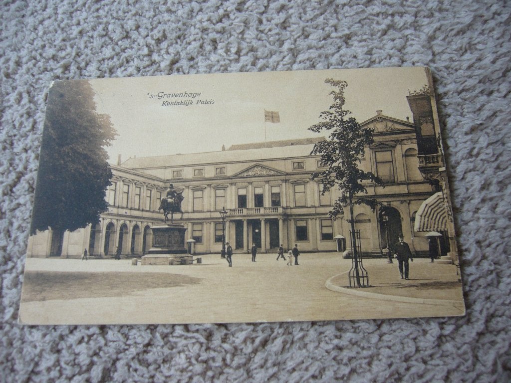 S, GRAVENHAGE  =  KONINKLIJK PALEIS1912, Ophalen of Verzenden, Voor 1920, Gelopen, Zuid-Holland