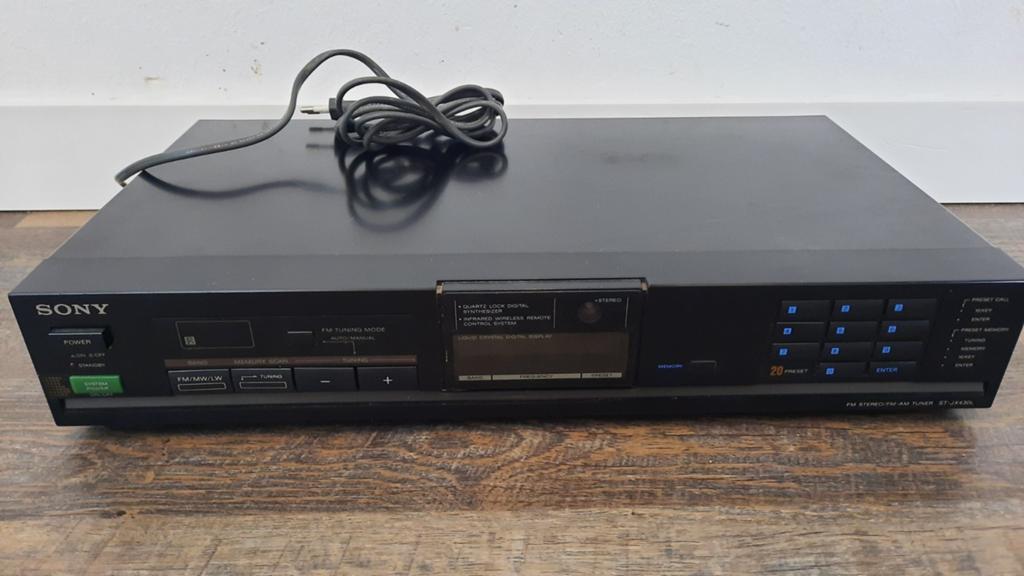 Sony fm Stereo / FM-AM Tuner ST JX430L, Ophalen of Verzenden, Niet werkend
