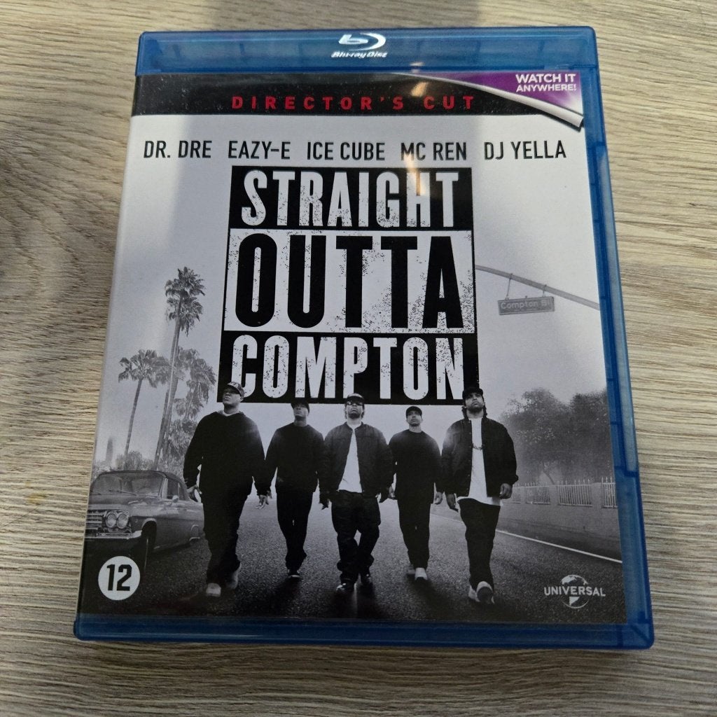 Straight Outta Compton (Blu-ray) 4 HALEN = 3 BETALEN, -, -, Actie, Ophalen of Verzenden