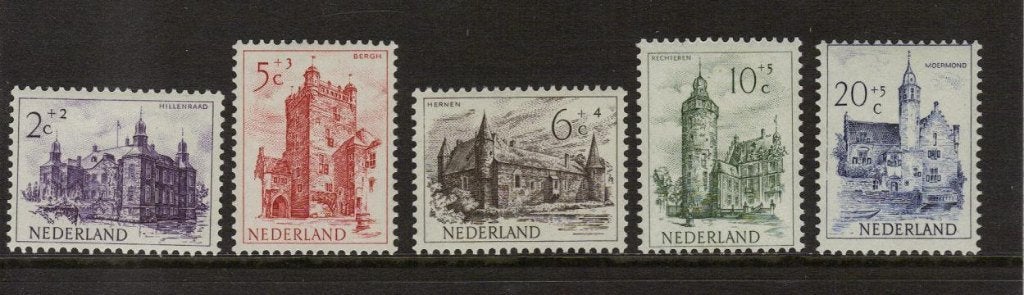 Sch no 568-72  postfris, Ophalen of Verzenden, Postfris