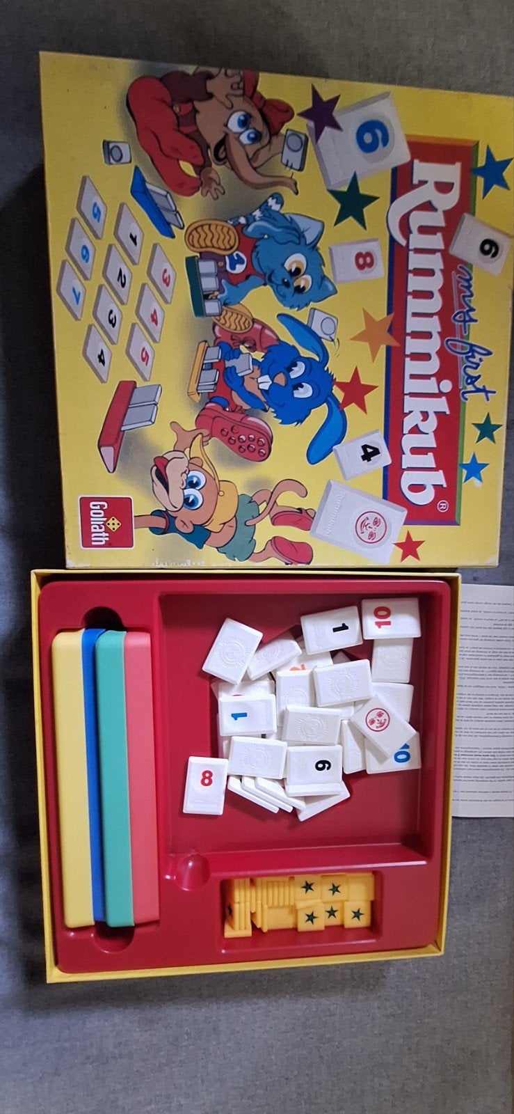 Rummikub My First - Educatief Cijferspel voor Kinderen, Een of twee spelers, Ophalen of Verzenden, Gebruikt, Goliath