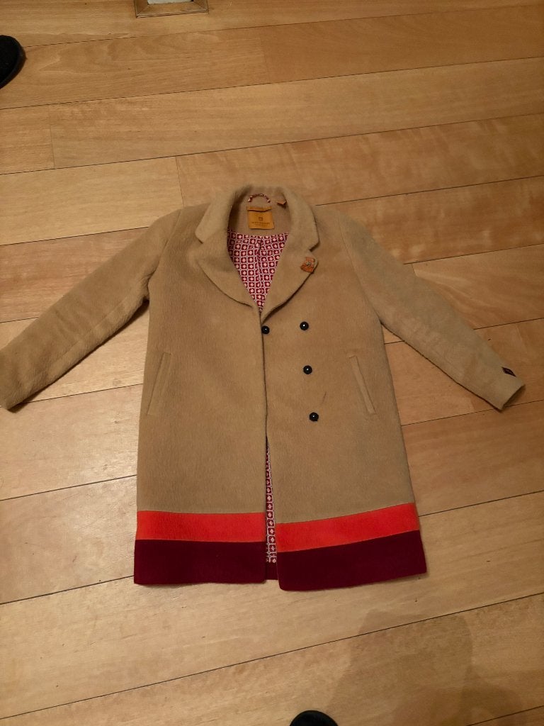 Meisjes jas, Kinderen en Baby's, Kinderkleding | Maat 152, Meisje, Ophalen of Verzenden, Zo goed als nieuw, Scotch & Soda