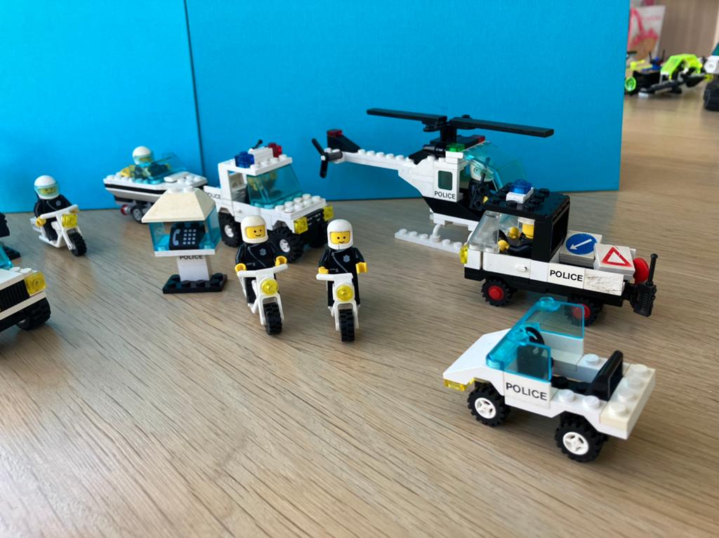 Lego police politie sets 540 enz, Ophalen of Verzenden, Zo goed als nieuw