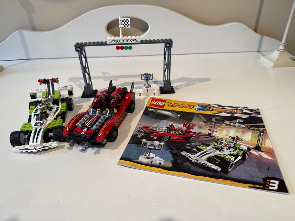 Lego World Racers 8898: Wreckage Road, Lego, Ophalen of Verzenden, Zo goed als nieuw, Compleet
