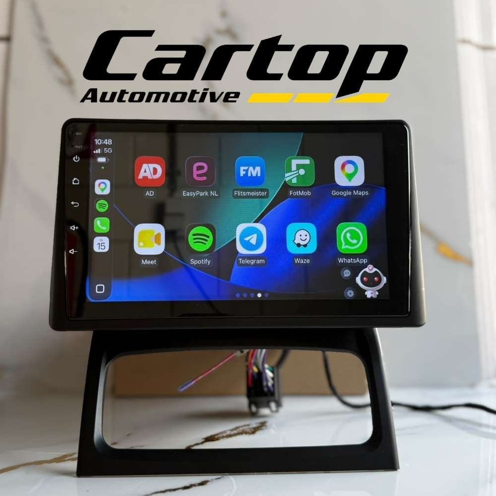Renault Clio 2 Autoradio • CarPlay Android Auto, Meridiaan 42, Zo goed als nieuw, Info@cartop-automotive.nl, Cartop-Automotive Bv.