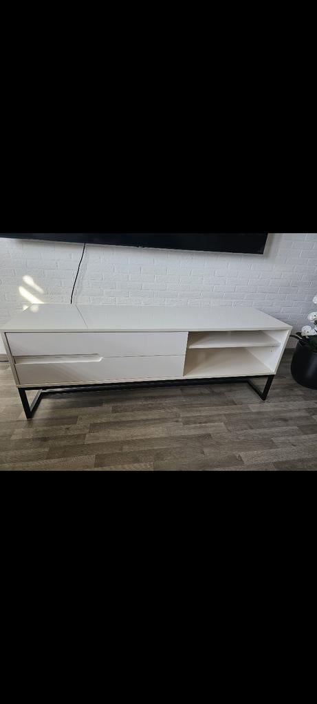 Tv meubel hoogglans wit 35 euro, Huis en Inrichting, Complete inboedels, Ophalen