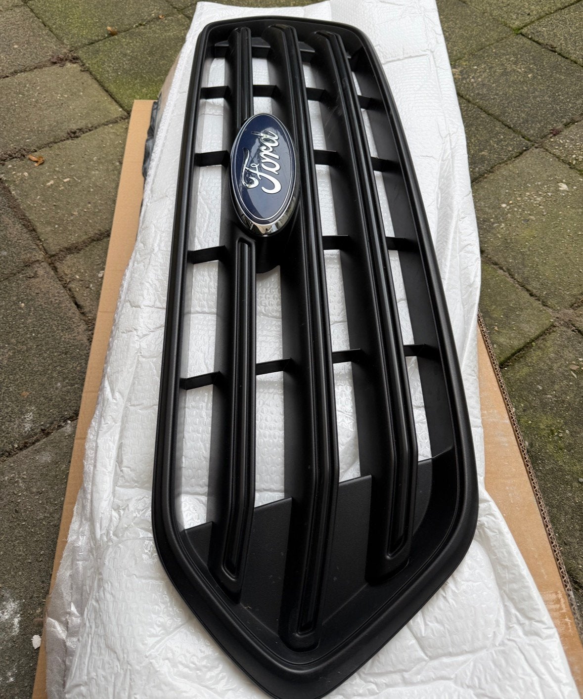 Originele Ford Transit Custom Grill 2020 met logo, Voor, Nieuw, Ophalen of Verzenden, Ford