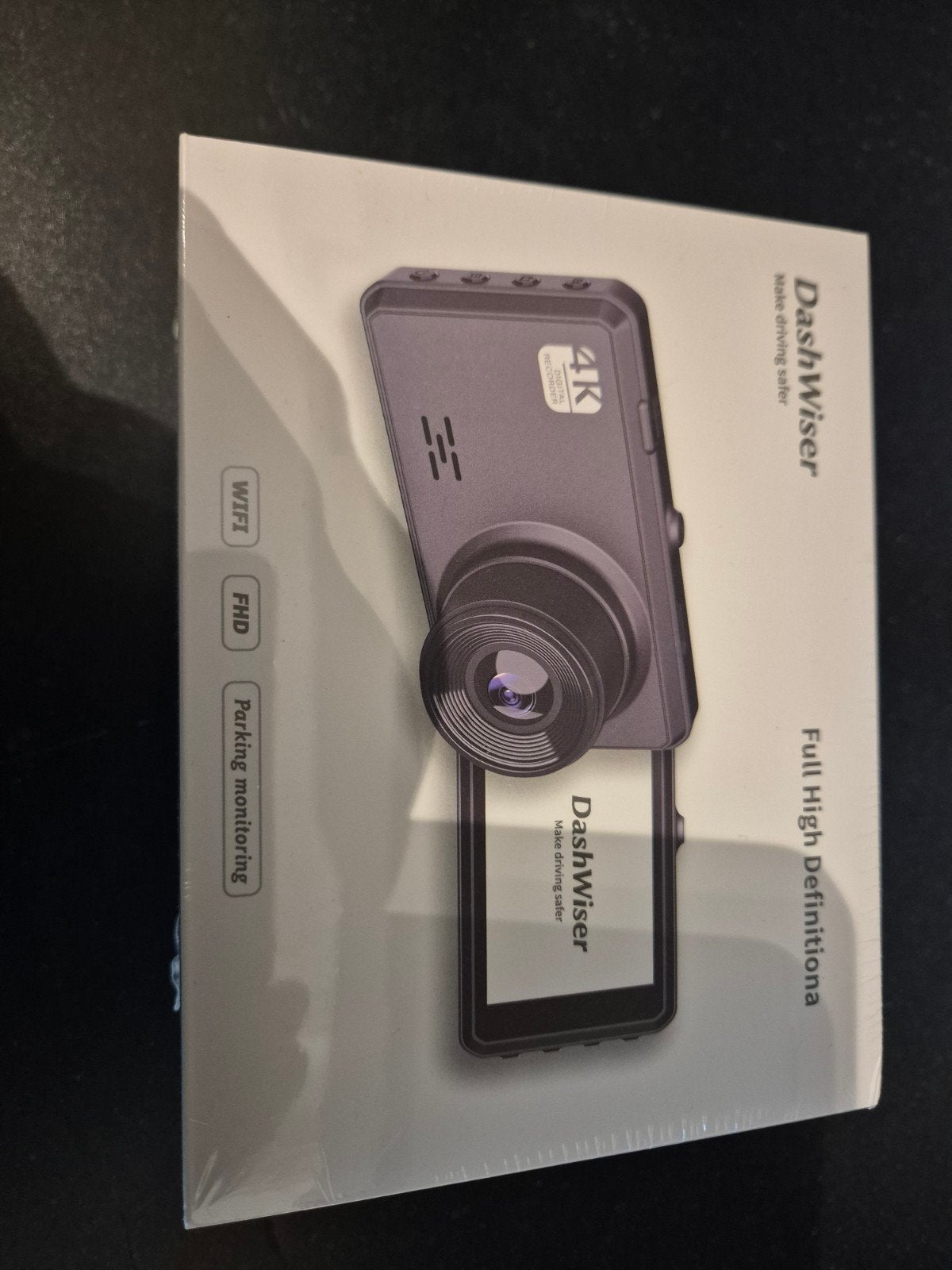 DashWiser 4K Dashcam met WiFi en Parkeerbewaking, Auto diversen, Ophalen, Nieuw