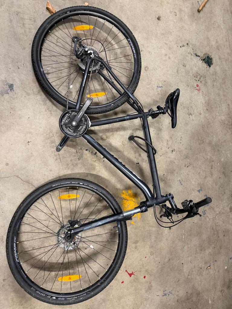 Mountainbike, Gebruikt, Versnellingen, Schijfrem, 53 tot 57 cm