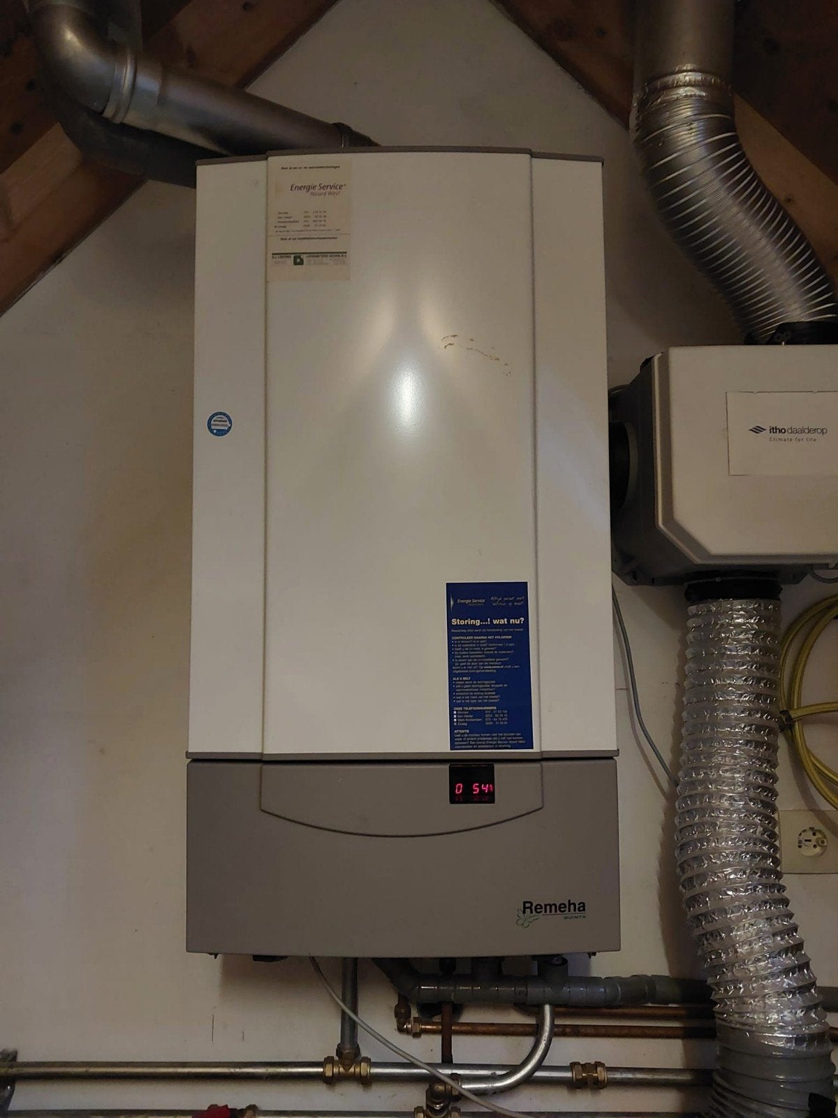 Remeha Quinta 28C **CW5 **, Ophalen, Gebruikt, Hoog rendement (Hr), Cv-ketel of Combi-ketel