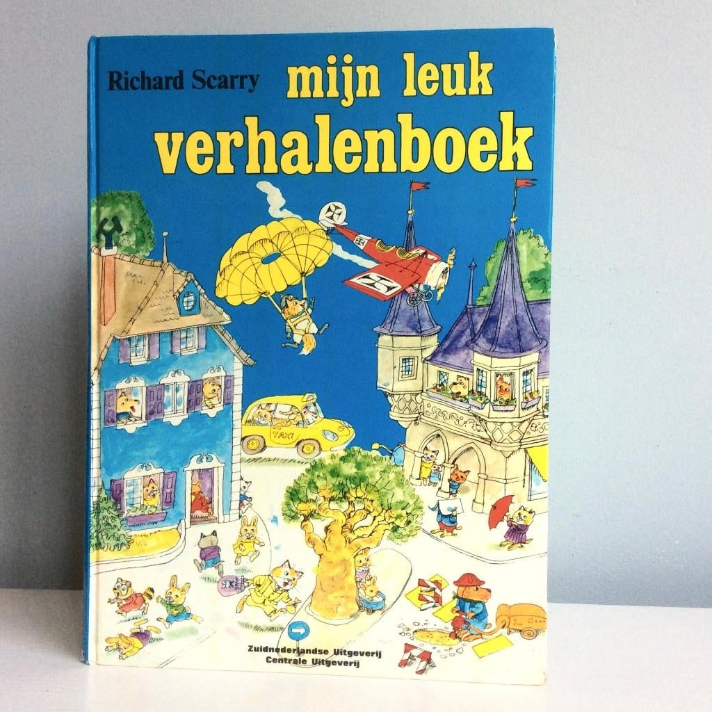 Richard Scarry- Mijn Leuk Verhalen boek HC 1979, Verzenden, Gelezen, Fictie algemeen