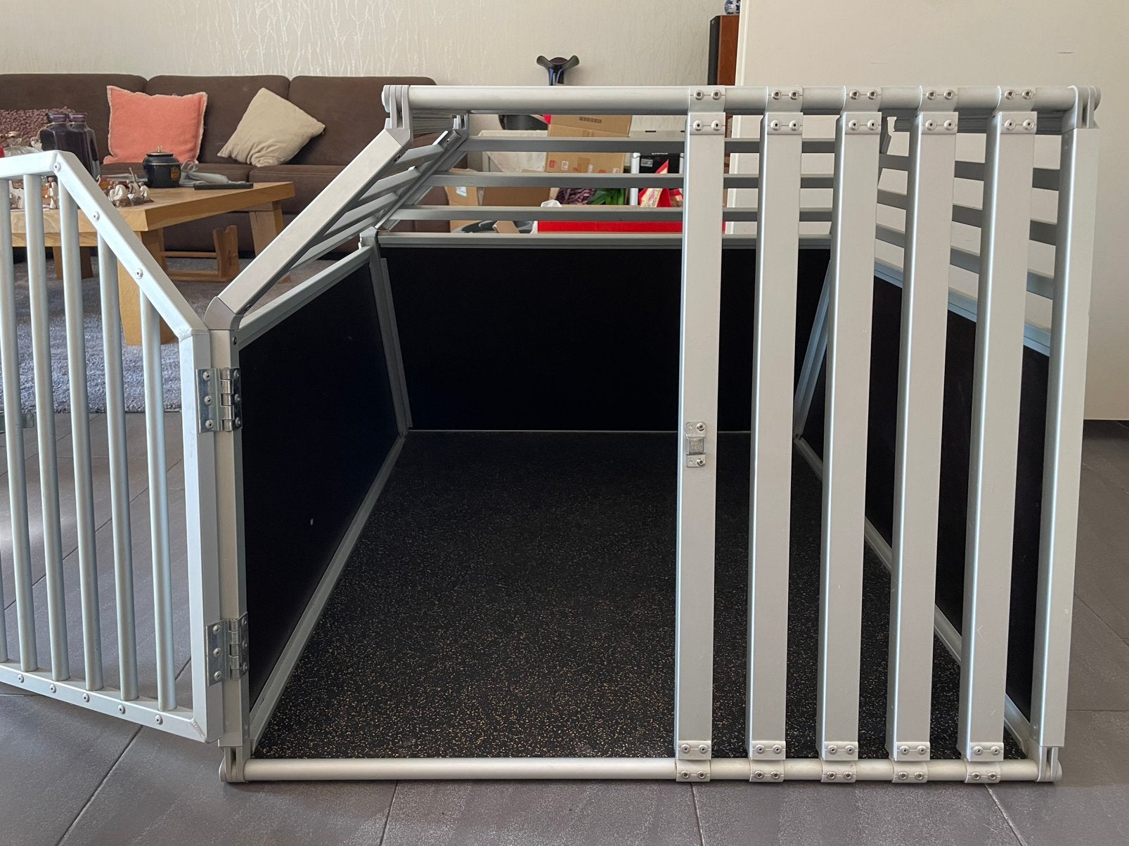 Autobench voor honden, Dieren en Toebehoren, Hondenbenches, Ophalen, Zo goed als nieuw