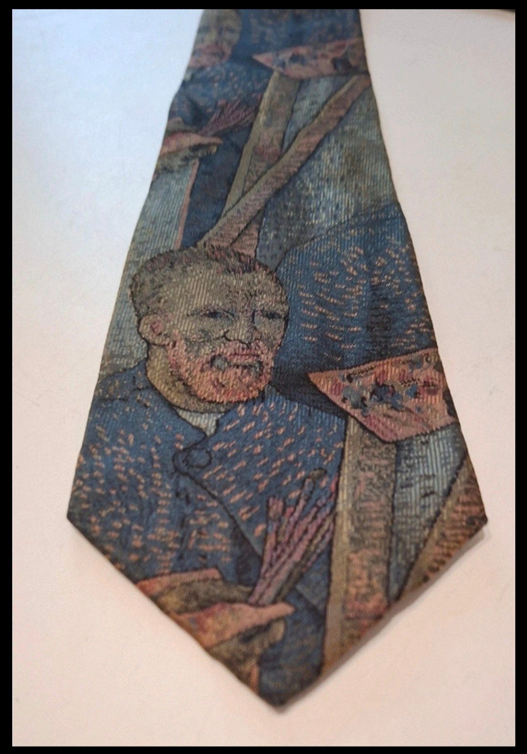 Vincent van Gogh Stropdas - 100% Zijde - Italian Design, Kleding | Heren, Meerkleurig, Rian Rucci, Ophalen of Verzenden, Zo goed als nieuw