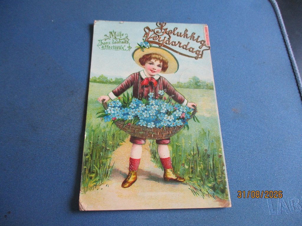 71 fantasie, Verzamelen, Ansichtkaarten | Themakaarten, Ophalen of Verzenden, Voor 1920, Gelopen, Sterren en Beroemdheden