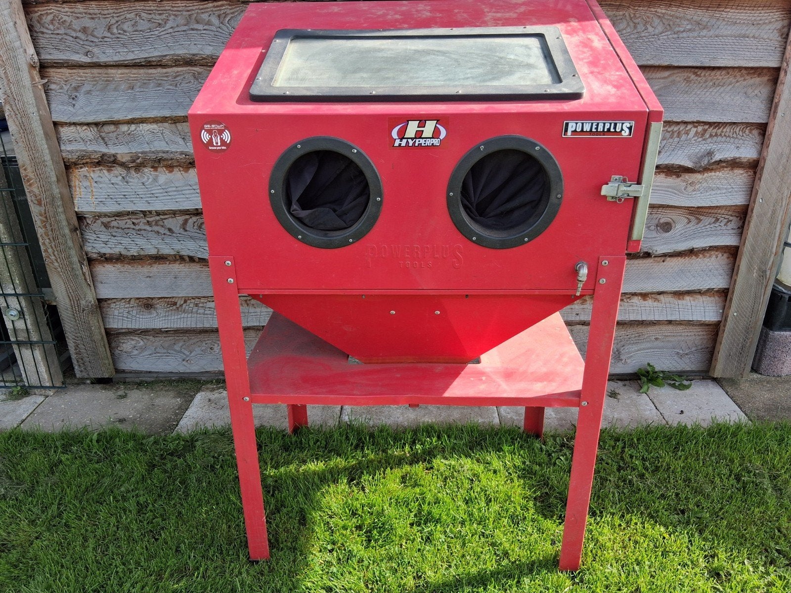 straalkast 200 ltr, Ophalen, Gebruikt, Overige typen