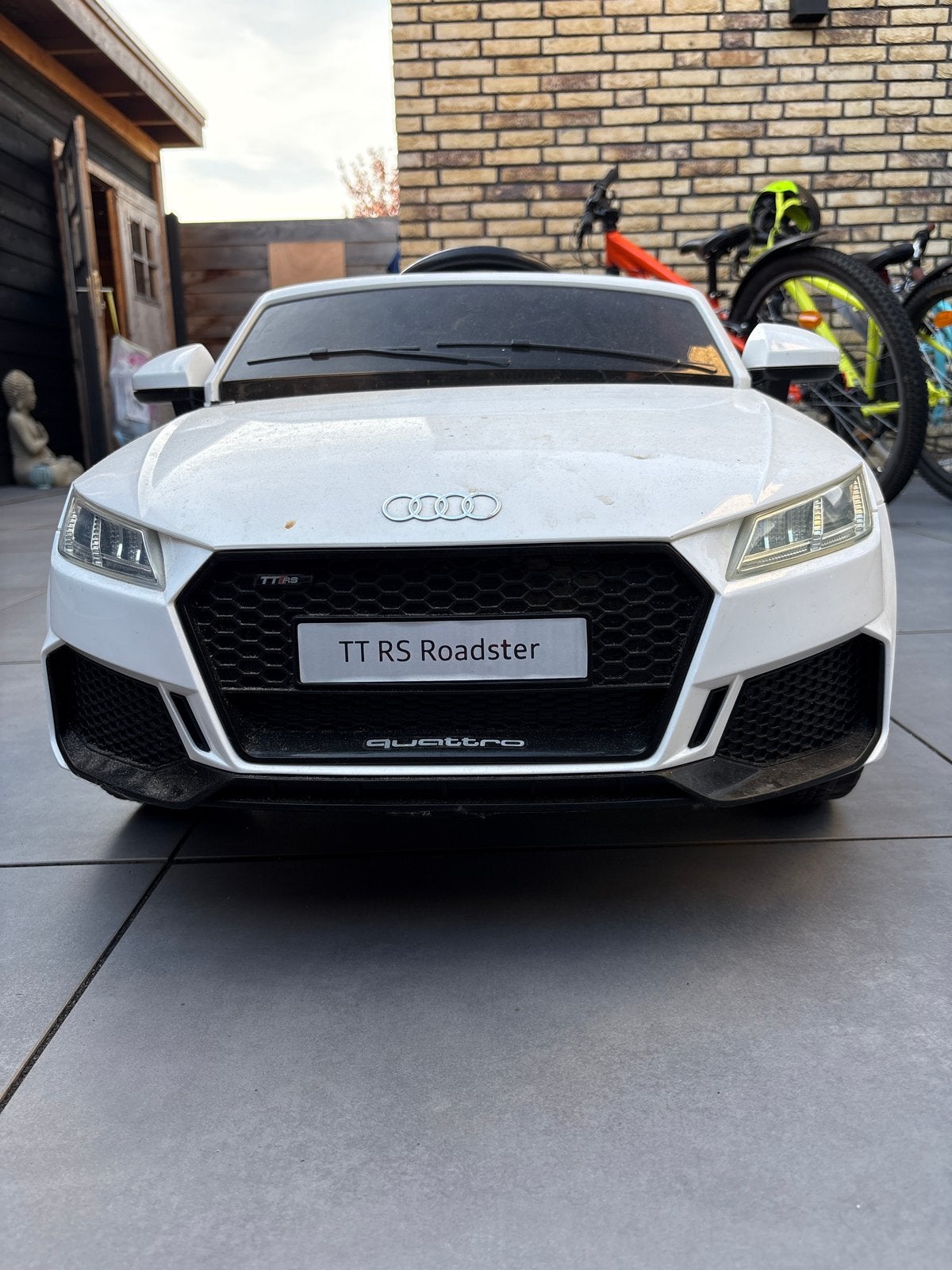Audi TT RS Roadster elektrische kinderauto, Kinderen en Baby's, Ophalen, Gebruikt, Overige typen