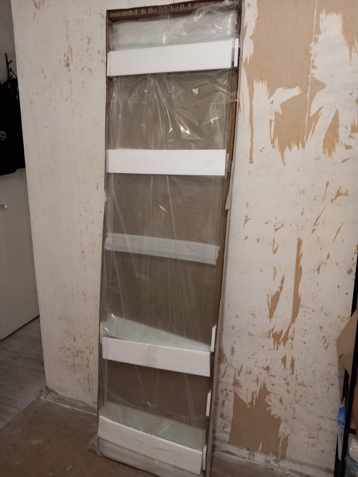 Nieuwe glaspanelen 2m hoogte, Ophalen, Minder dan 80 cm, Binnendeur, Nieuw