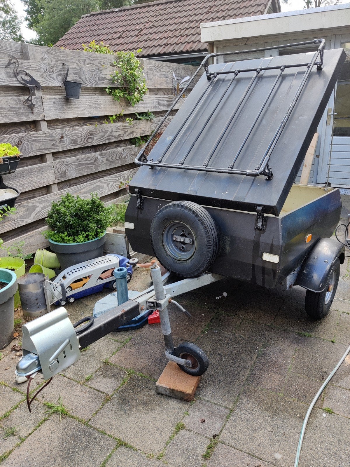 Bagage wagentje, Auto diversen, Aanhangers en Bagagewagens, Ophalen, Gebruikt