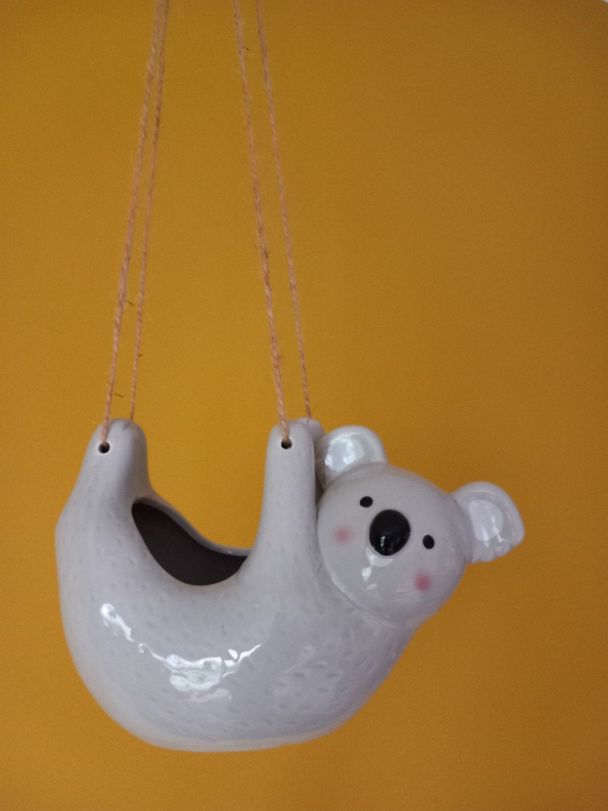 koala hangende bloempot HEMA, Steen, Rond, Ophalen of Verzenden, Minder dan 40 cm