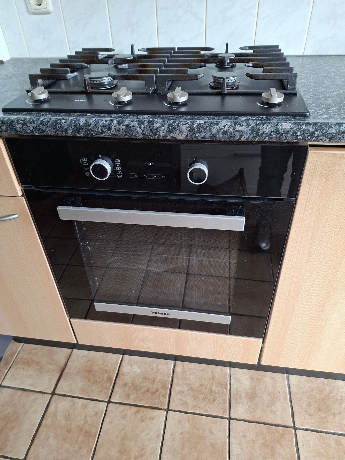 inbouw Gasfornuis en Hetelucht oven., Witgoed en Apparatuur, Ophalen, Zo goed als nieuw