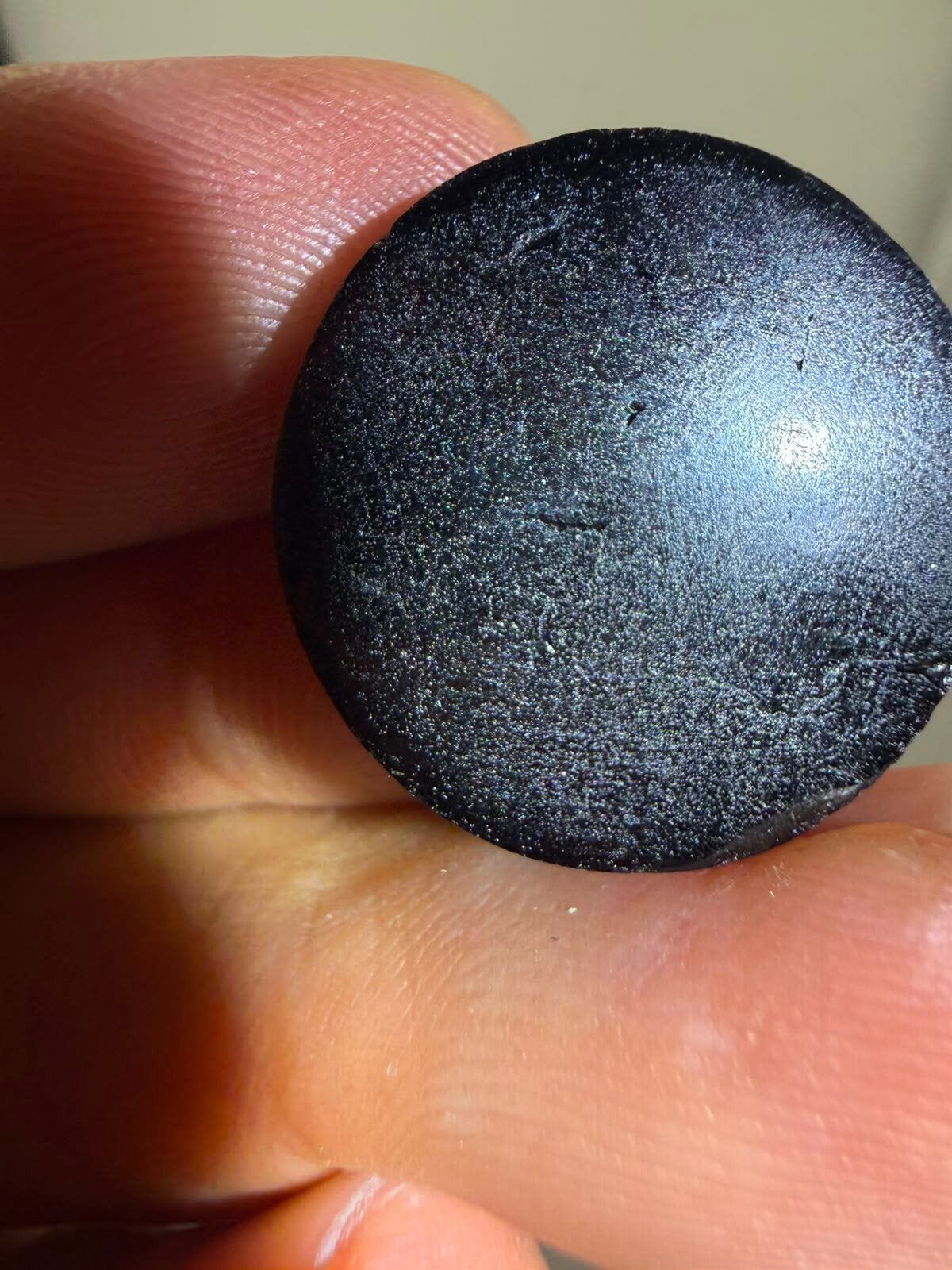 Zwarte Toermalijn N723 - 4 gram, 21x21x4mm, Csj, Nieuw, Ophalen of Verzenden, Csj
