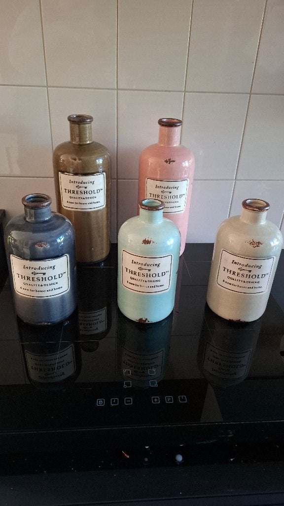 Alleen ophalen, leuke vintage vazen, Huis en Inrichting, Woonaccessoires | Vazen, Ophalen, Zo goed als nieuw, Meerkleurig, Steen/keramiek