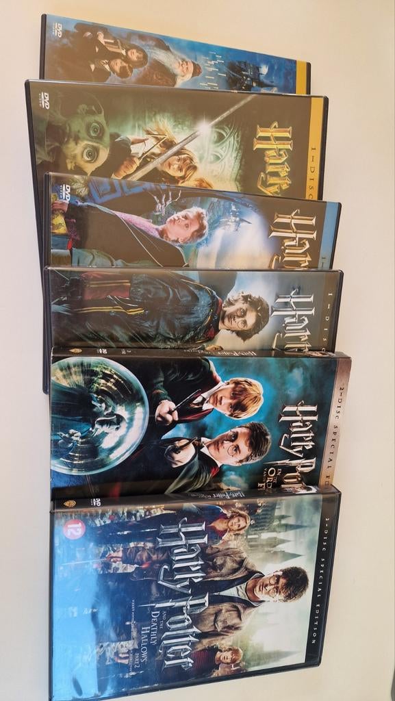 Harry potter dvd, Vanaf 12 jaar, Ophalen of Verzenden, Zo goed als nieuw
