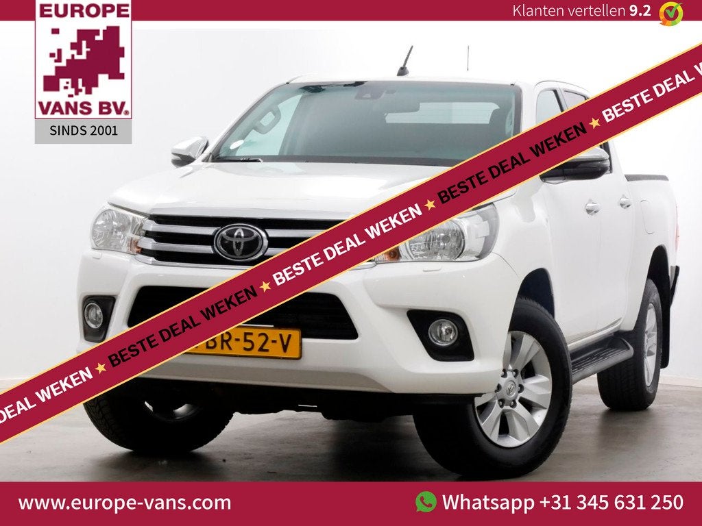 Toyota Hilux 2.4 D-4D-F 150pk E6 4WD 4x4 Double Cab Automaat, Auto's, Toyota, Bedrijf, Te koop, Hilux, 4x4, ABS, Achteruitrijcamera