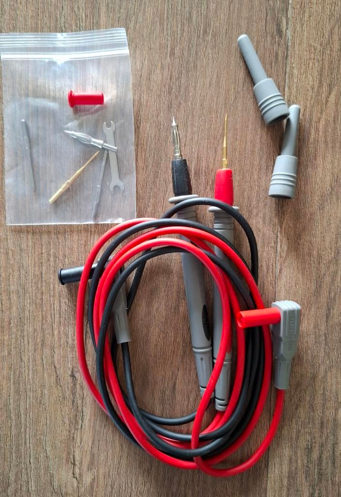Multimeter pro meetsnoeren met verwisselbare tips, Ophalen of Verzenden, Nieuw