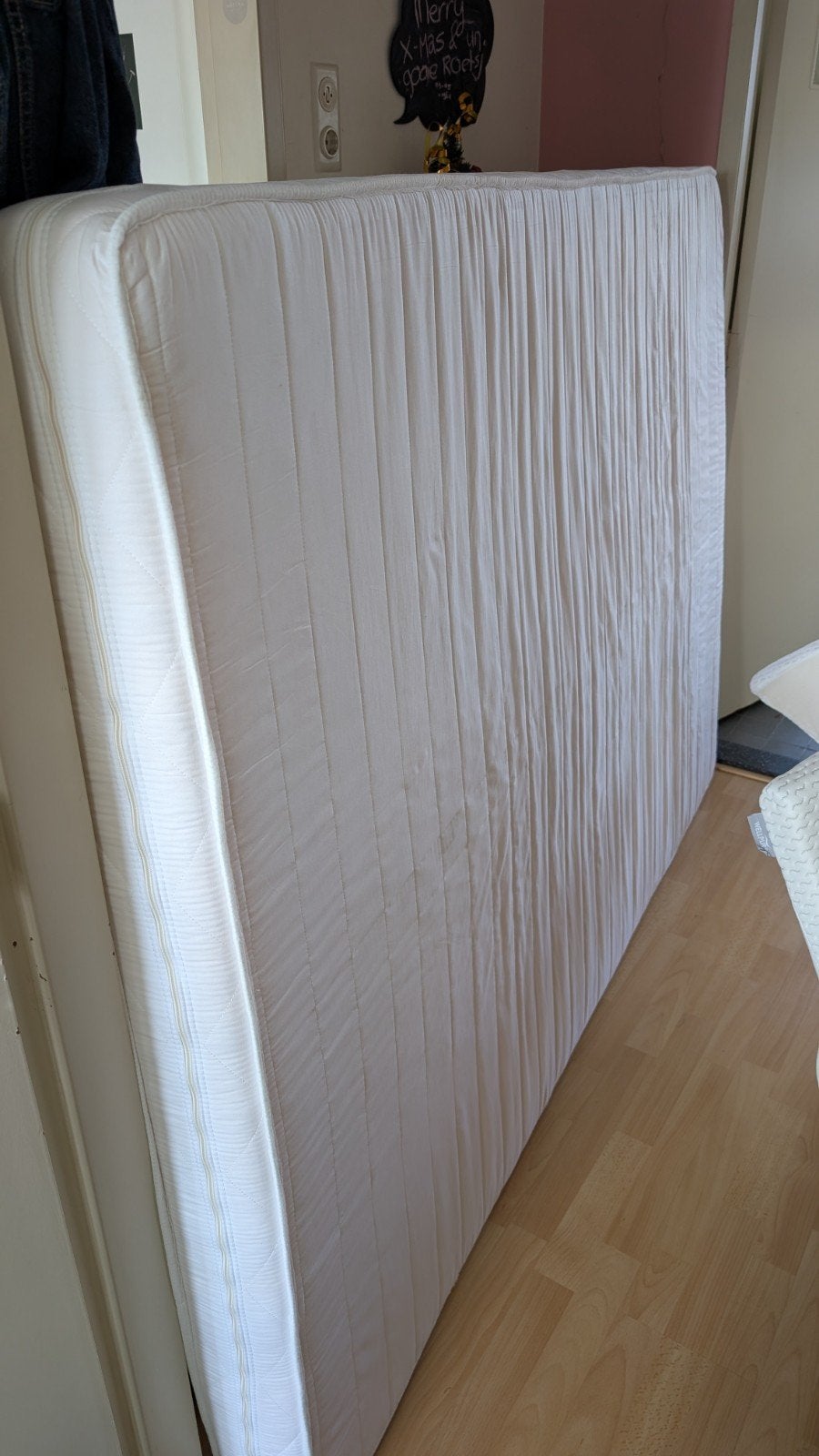 Soft mattress 140x200 + WELLPUR topper – excellent condition, Ophalen, Tweepersoons, 140 cm, Zo goed als nieuw