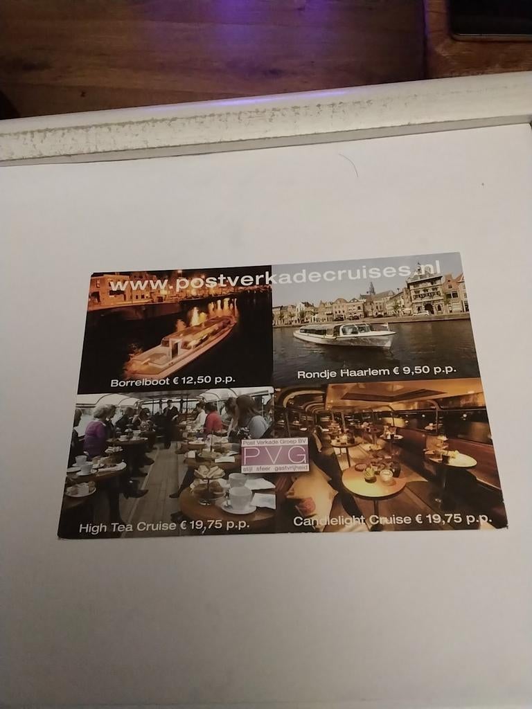 POST VERKADE. CRUISES, Ophalen of Verzenden, Noord-Holland