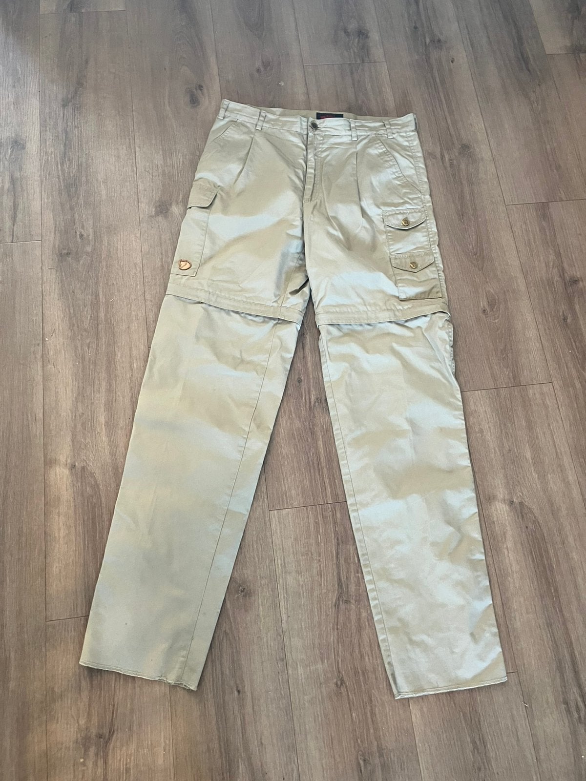 Fjallraven afrits broek mt 50, Ophalen of Verzenden, Zo goed als nieuw, Maat 48/50 (M), Beige
