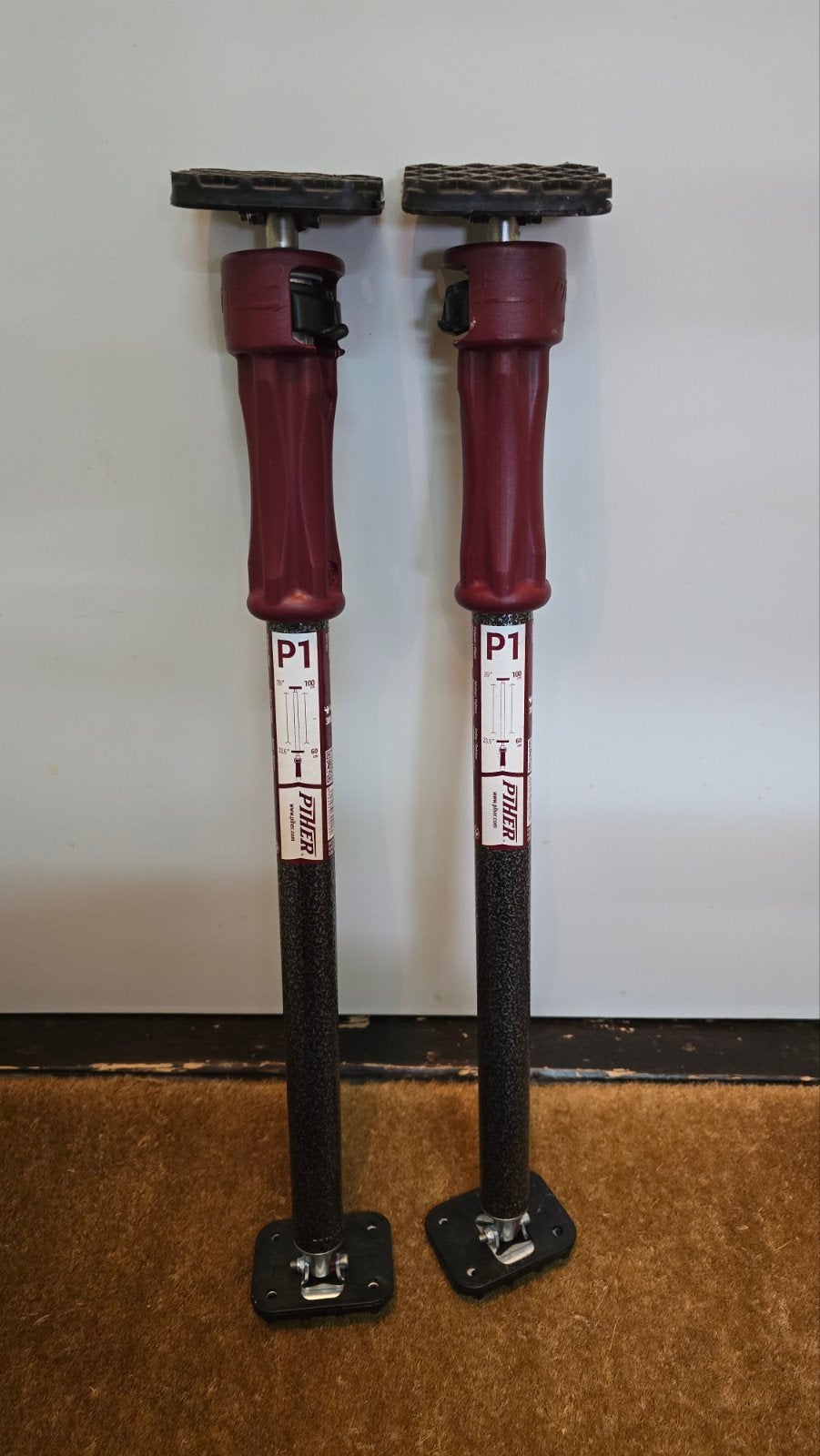 2x PIHER Multiprop P1 Telescopische Steun 60-100cm, Ophalen, Zo goed als nieuw, Overige typen, Overige merken