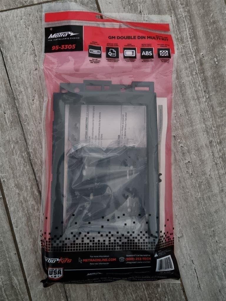 Metra 95-3305 General Motors Double DIN Multi Kit, Auto diversen, Ophalen of Verzenden, Nieuw