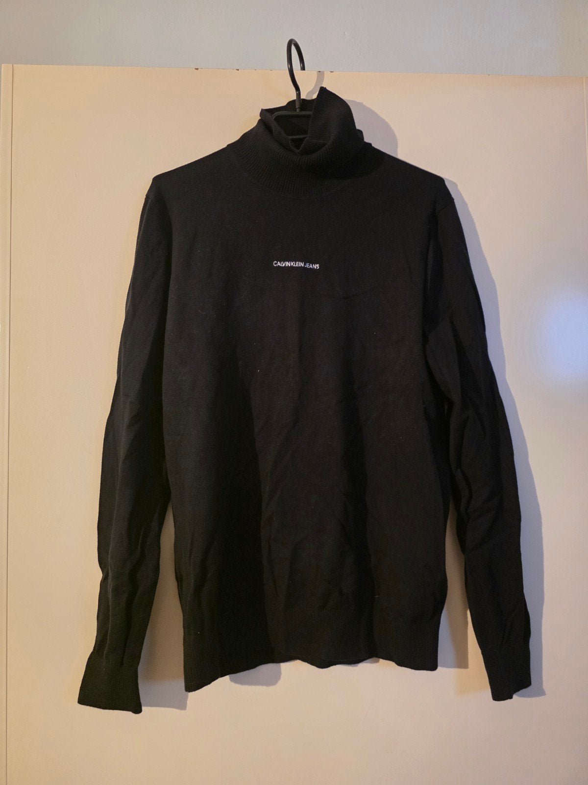 Calvin Klein Jeans coltrui zwart maat M, Kleding | Dames, Maat 38/40 (M), Zwart, Ophalen of Verzenden, Zo goed als nieuw