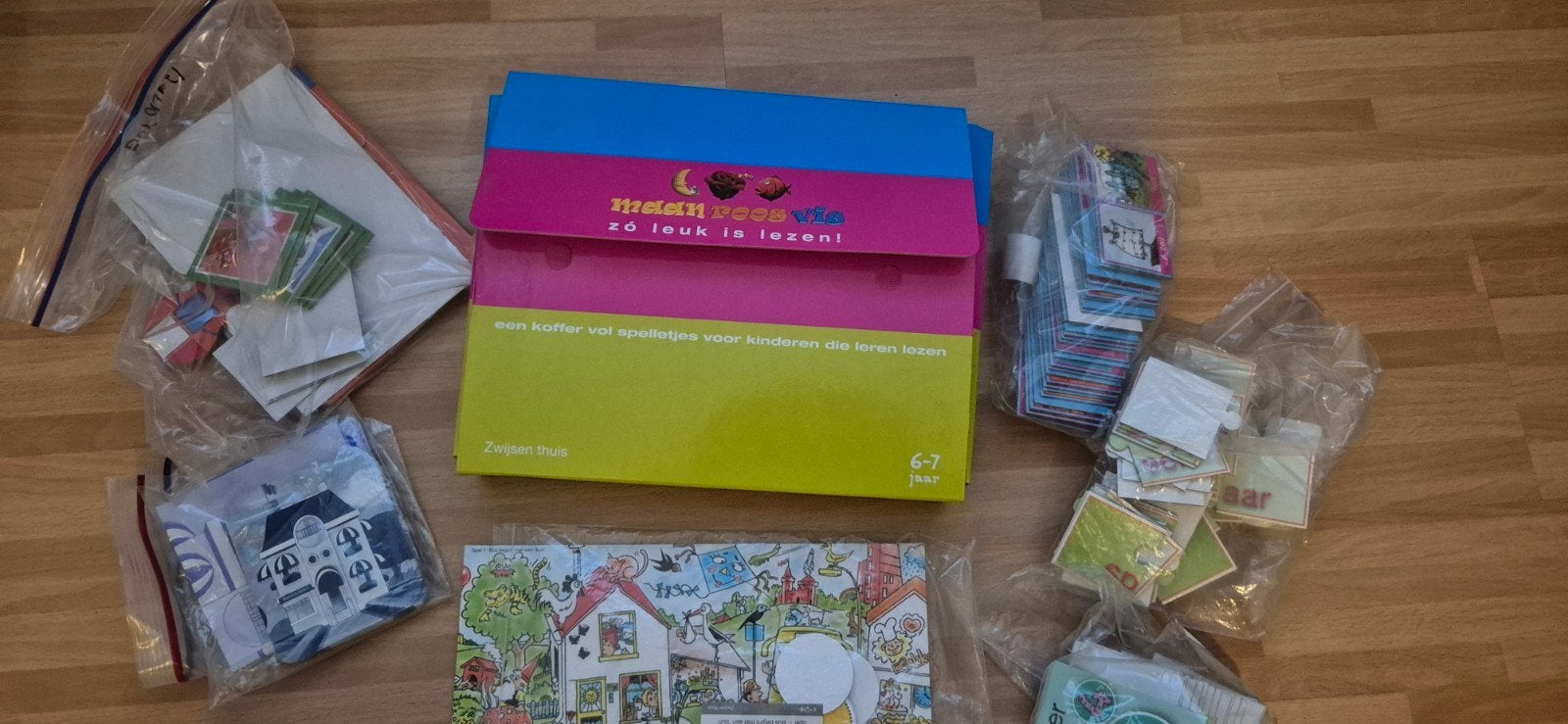 Koffer met spelletjes om te leren lezen! Groep 3 (6-7 jaar), Ophalen of Verzenden, Zo goed als nieuw, Puzzelen